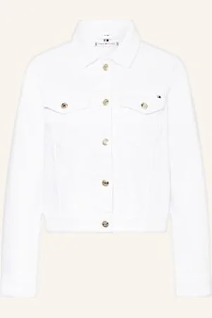 Tommy Hilfiger Kurtka Jeansowa weiss
