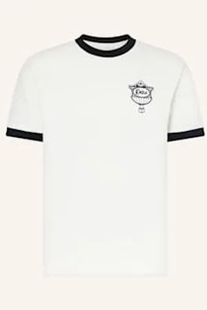 Drôle de Monsieur Drôle De Monsieur T-Shirt Z Materiału Pika weiss