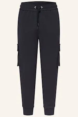 Moose Knuckles Spodnie Dresowe Cargo Hartsfield blau