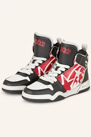 Dsquared2 Sneakersy Spiker schwarz