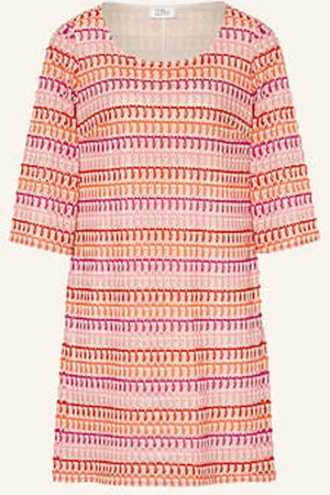 ROBE LÉGÈRE Robe Légère Sukienka Z Dzianiny Z Rękawem 3/4 orange