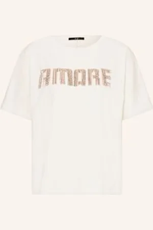 Oui T-Shirt weiss