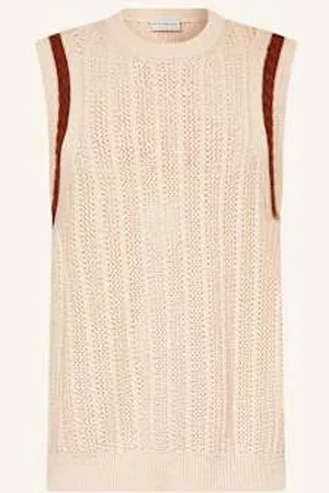 Drôle de Monsieur Drôle De Monsieur Bezrękawnik beige