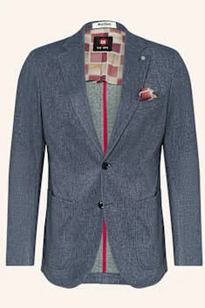 Club of Gents Marynarka Garniturowa Cg Carter Slim Fit Z Dżerseju blau