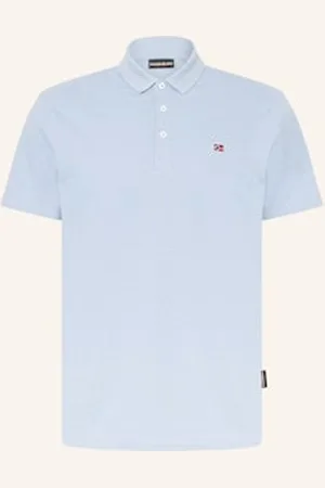 Napapijri Koszulka Polo Z Piki Ealis blau