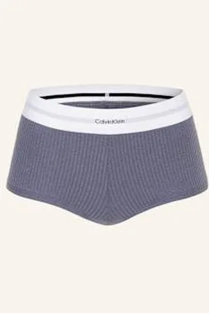 Calvin Klein Bokserki Cotton Modal Stretch Rib blau
