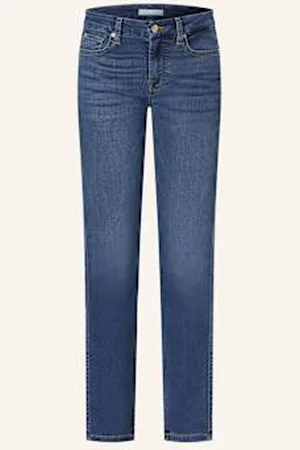 7 for all Mankind Jeansy Straight Kimmie blau