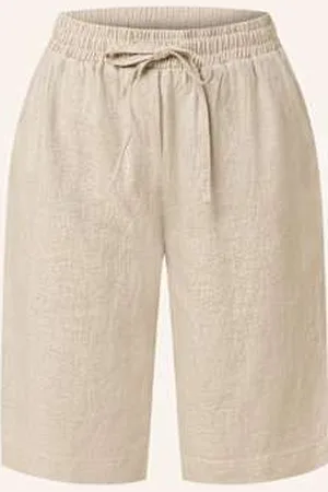 lilienfels Szorty Z Lnu beige