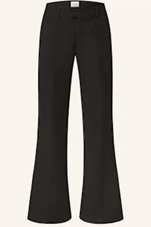 Closed Spodnie Bootcut Denair schwarz