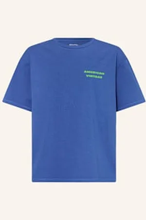 American Vintage T-Shirt Fizvalley blau