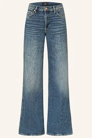 7 for all Mankind Jeansy Flare Lotta blau