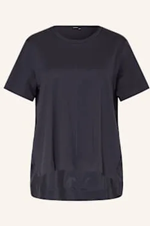 Joseph T-Shirt Z Mieszanki Materiałów blau