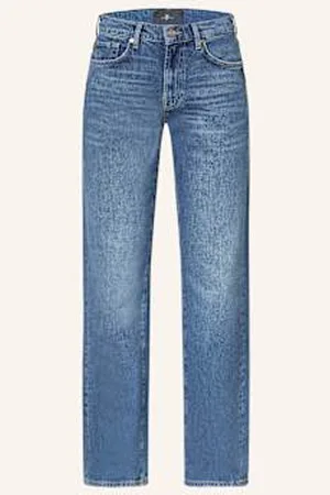 7 for all Mankind Jeansy Straight Tess blau