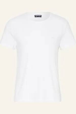 Vilebrequin T-Shirt Tiramisu Z Materiału Frottee weiss
