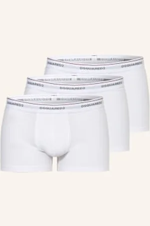 Dsquared2 Bokserki, 3 Szt. weiss