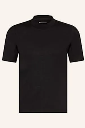 Knowledge Cotton Apparal T-Shirt Cleaver schwarz