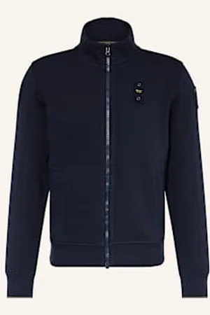 Blauer Bluza Rozpinana blau