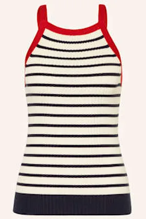 Tommy Hilfiger Top Z Dzianiny blau