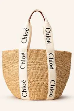 Chloé Torba Shopper Woody Large beige