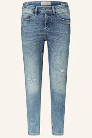 Gang Jeansy 7/8 94amelie Cropped blau