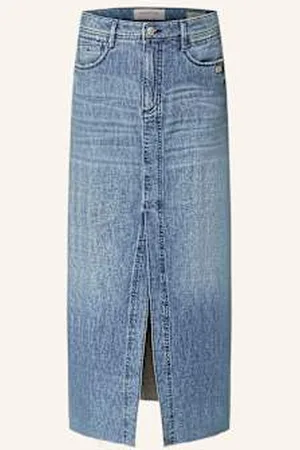 Gang Spódnica Jeansowa 94nic Longskirt blau