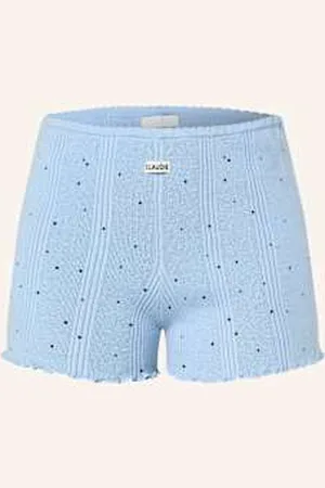 Claudie Pierlot Szorty Z Dzianiny blau