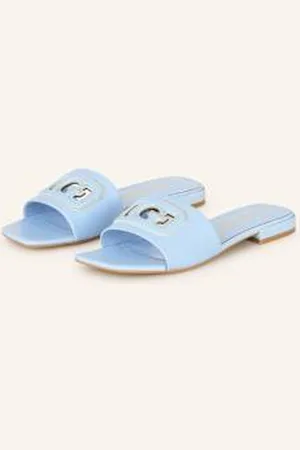 Guess Klapki Tarisha blau