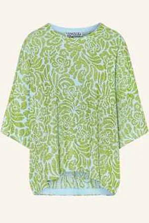 Essentiel Antwerp Sweter Harden Z Błyszczącą Przędzą blau