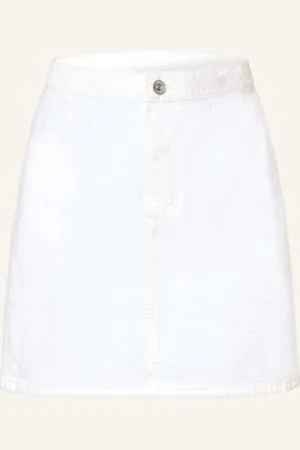 Calvin Klein Spódnica Jeansowa weiss