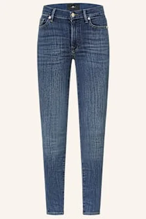 7 for all Mankind Jeansy Skinny blau