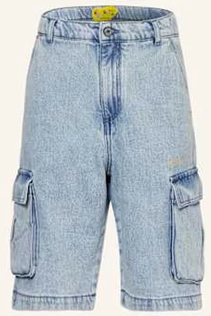 OFF-WHITE Szorty Bojówki Z Jeansu blau