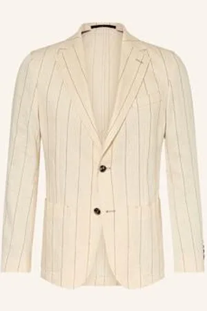 Windsor Marynarka Garniturowa Giro Extra Slim Fit Z Lnem beige
