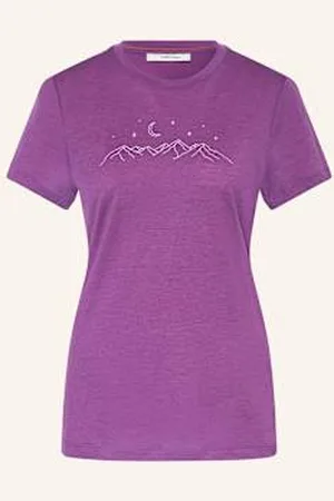 Icebreaker T-Shirt Merino 150 Tech Lite™ Z Wełny Merino lila