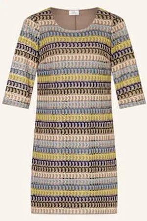 ROBE LÉGÈRE Robe Légère Sukienka Z Dzianiny Z Rękawem 3/4 gruen