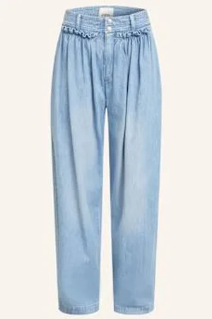 Isabel Marant Jeansy Wide Leg Inaya blau