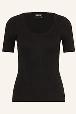 Herskind Top Z Dzianiny Jenny schwarz