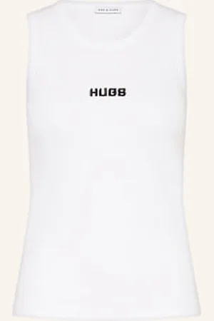 Mrs & HUGS Top weiss