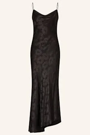 HUGO BOSS Sukienka Satynowa Kate schwarz