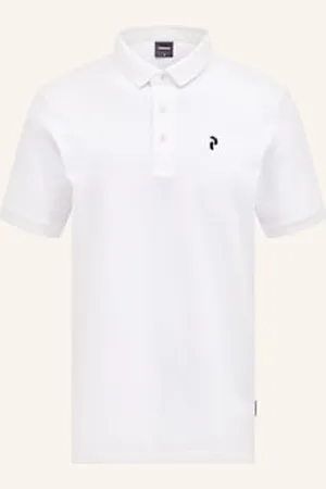 Peak Performance Koszulka Polo Z Piki weiss