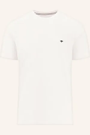 Fynch-Hatton T-Shirt weiss