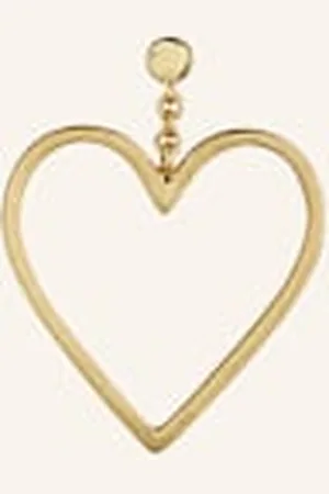 Lulu Copenhagen Kolczyk Wiszący Love Free gold