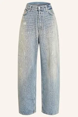 Acne Studios Jeansy W Stylu Destroyed blau