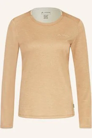 Vaude Koszulka Z Długim Rękawem Essential beige
