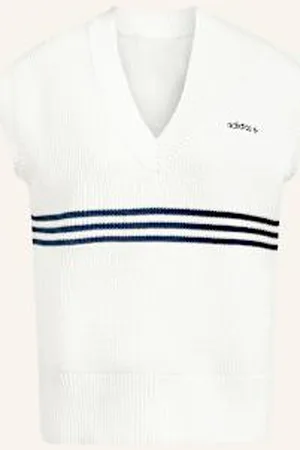 adidas Bezrękawniki 3 Stripe weiss