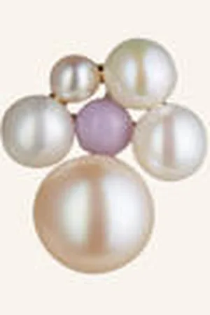 Lulu Copenhagen Kolczyk Na Sztyft Bouquet Pearls lila