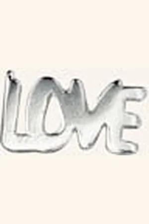 Lulu Copenhagen Kolczyk Na Sztyft Word Love Ze Srebra Sterling 925 silber