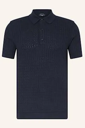 Strellson Koszulka Polo Z Dzianiny Kito blau