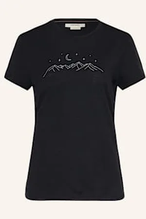 Icebreaker T-Shirt Merino 150 Tech Lite™ Z Wełny Merino schwarz
