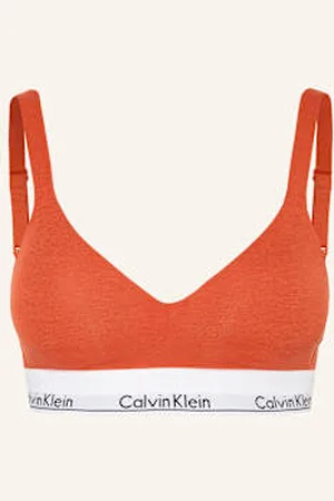 Calvin Klein Biustonosz Push-Up Icon Cotton Modal rot