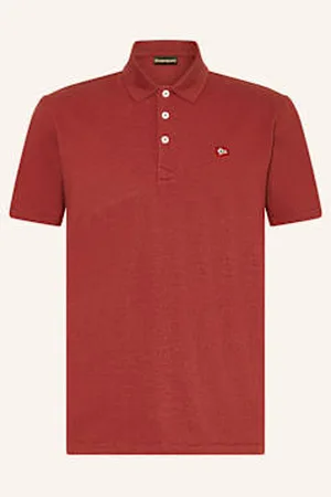 Napapijri Koszulka Polo Z Piki Ealis rot